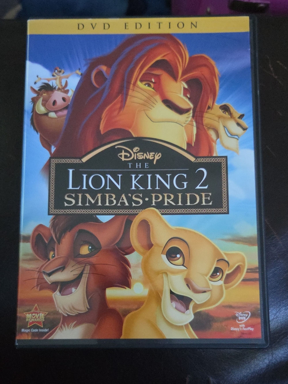 Lion King 2 DVD cover